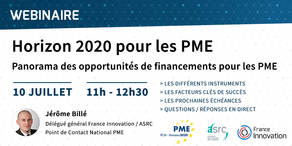 Webinaire - Horizon 2020 pour les PME